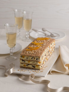 Millefoglie di meringa con mascarpone