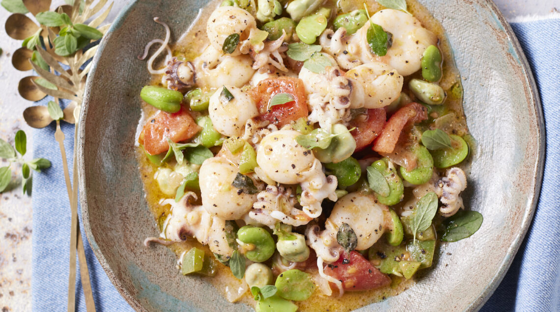 Seppioline con le fave