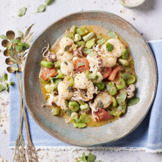 Seppioline con le fave