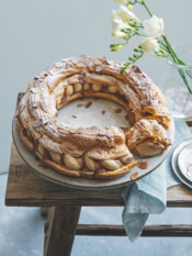 Paris brest con mousseline e pralinato