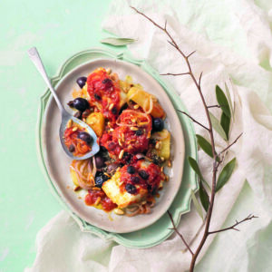 baccalà al pomodoro