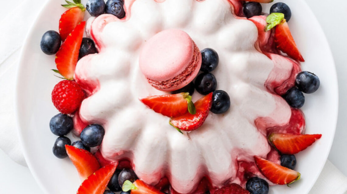 Bavarese ai frutti di bosco