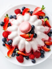 Bavarese ai frutti di bosco