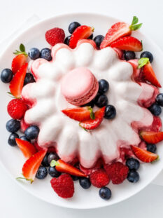 Bavarese ai frutti di bosco