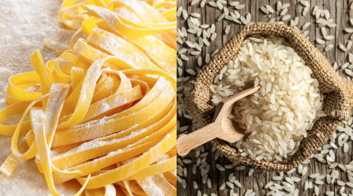 Tagliatelle vs risotto