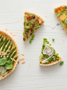 un solo guscio e 5 farce per torte salate