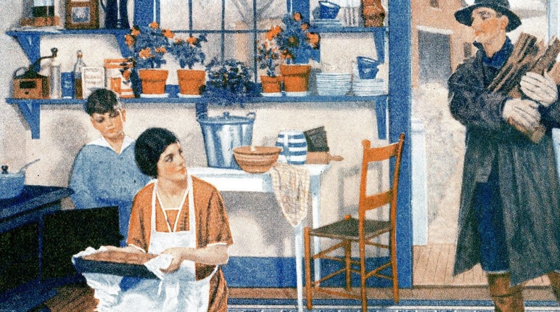 In cucina, pubblicit&agrave; del 1927
