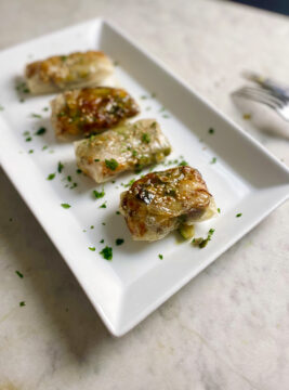 involtini primavera con carta di riso