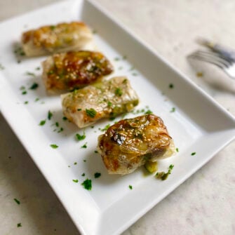 involtini primavera con carta di riso