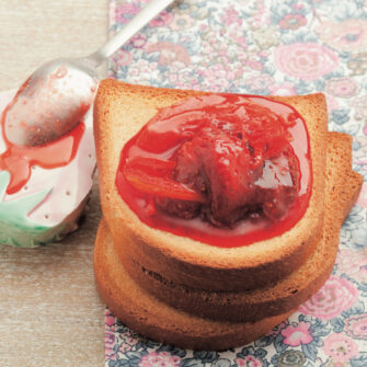 Marmellata di fragole e limoni allo zenzero