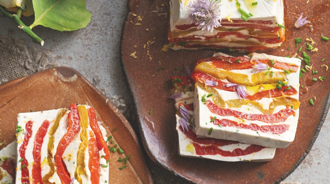 terrina di robiola ai peperoni