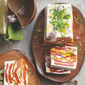 terrina di robiola ai peperoni