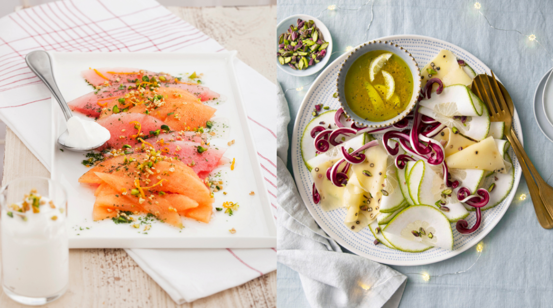 carpaccio di frutta cedro anguria melone