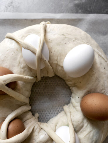 impasto per casatiello pasquale con uova