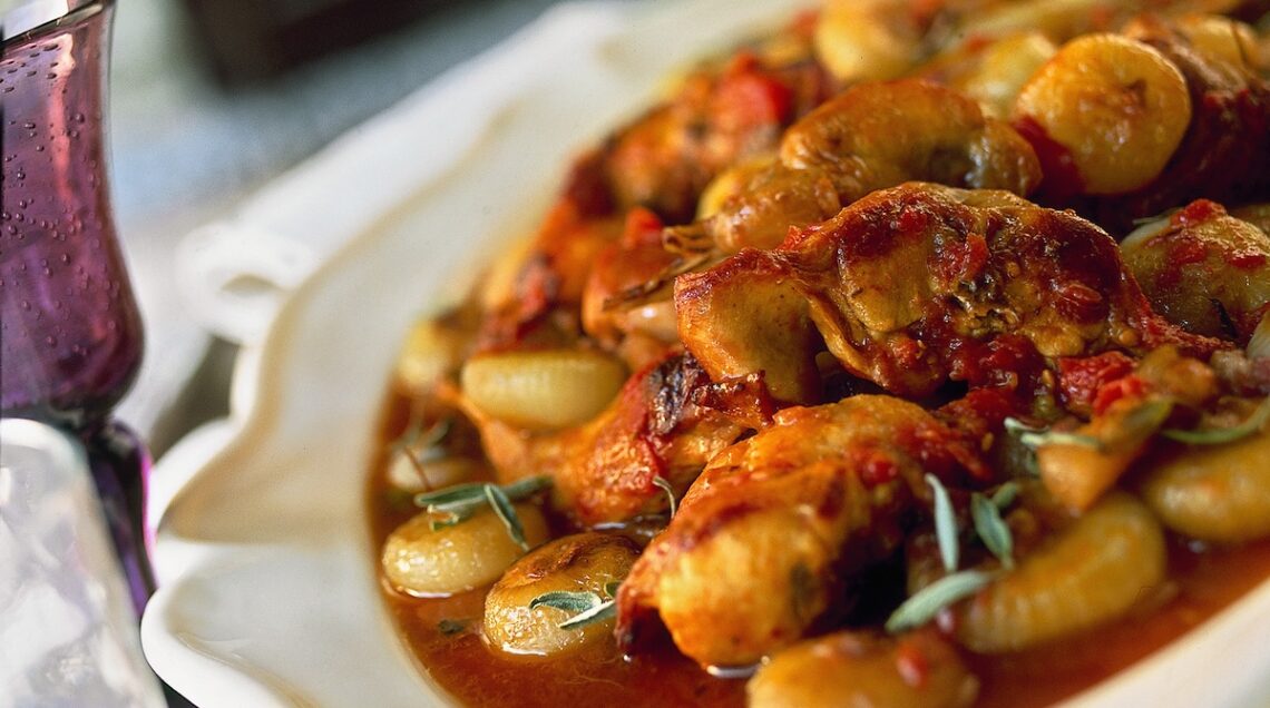 scottiglia di coniglio