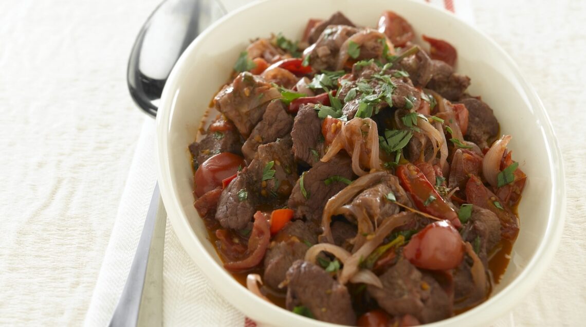 scottiglia di vitello al vino rosso