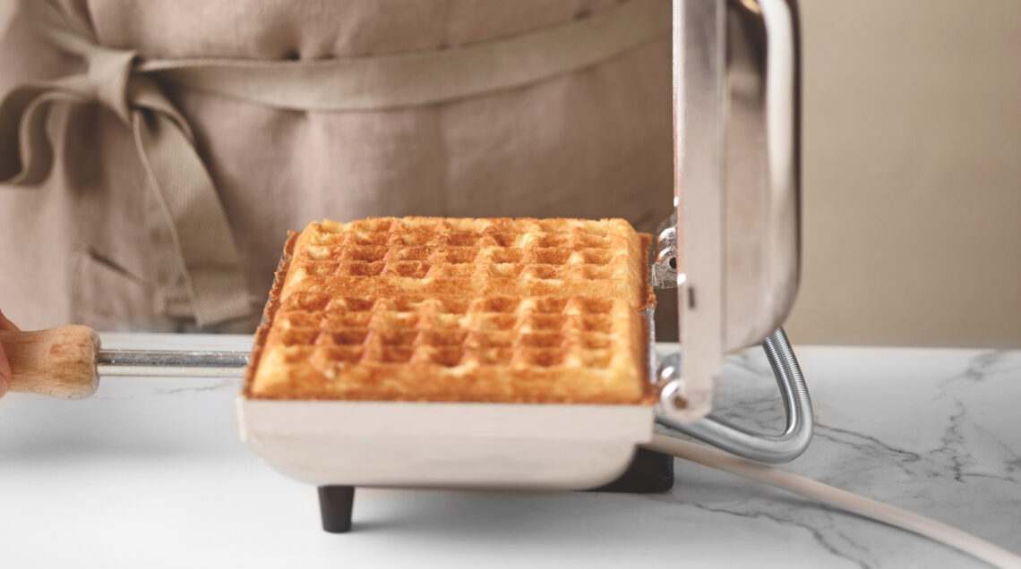 Gaufre de Liège alla piastra