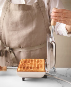 Gaufre de Liège alla piastra