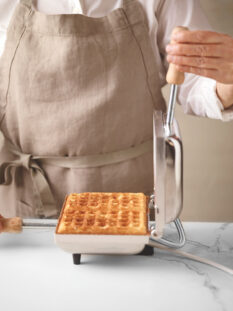 Gaufre de Liège alla piastra