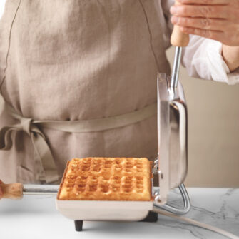 Gaufre de Liège alla piastra