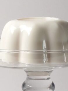 PURO BIANCOMAGIARE, BUDINO MONOPORZIONE IN UNA COPPA DI CRISTALLO
