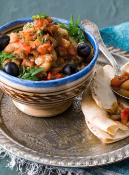 Zaalouk: l'insalata marocchina di melanzane speziate