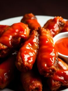 salsa piccante per le alette buffalo wings
