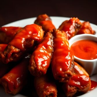 salsa piccante per le alette buffalo wings