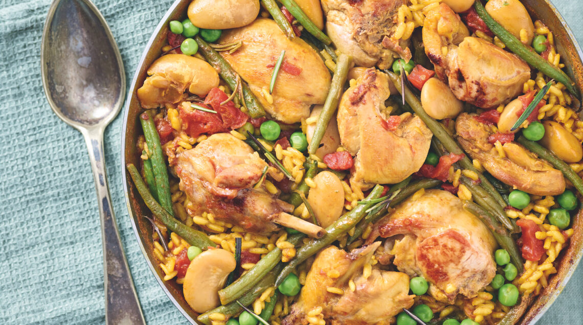 Pollo, coniglio e tante verdure ne fanno una proposta ricca e variegata