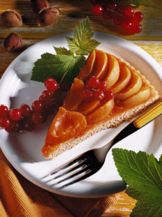 torta di albicocche