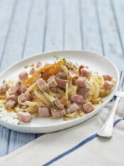 SCIALATIELLI TONNO, BOTTARGA E LIMONE DI AMALFI