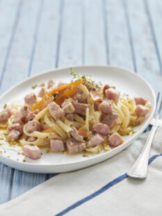 SCIALATIELLI TONNO, BOTTARGA E LIMONE DI AMALFI
