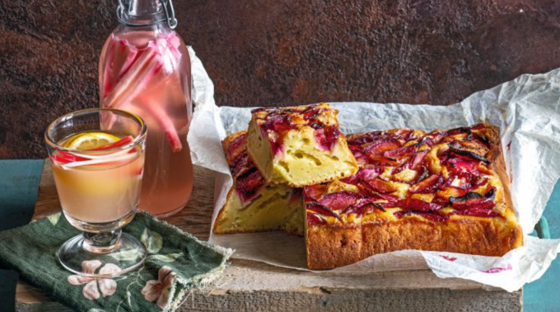 torta alle prugne e kefir