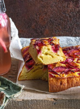 torta alle prugne e kefir