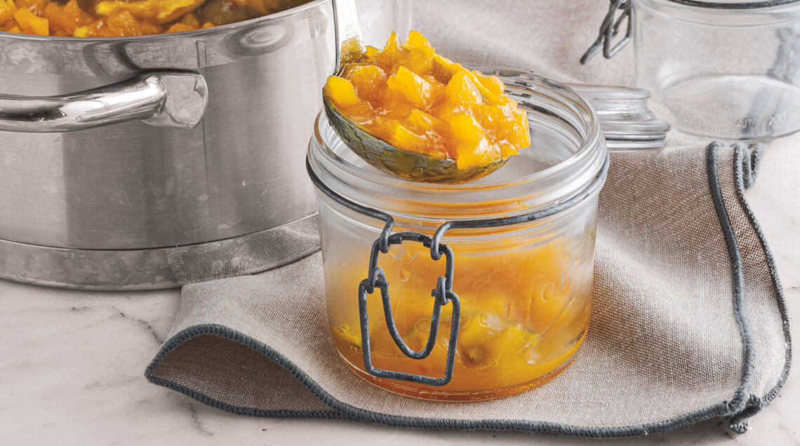 Chutney di mango spezie e lime