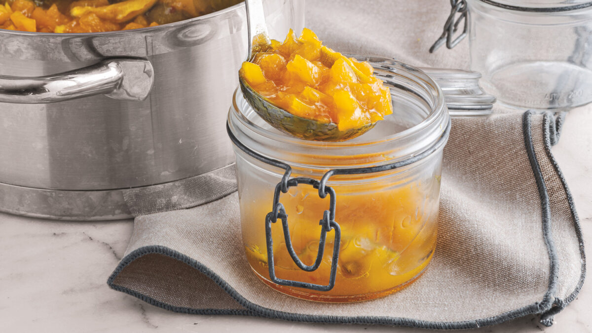 Chutney di mango e lime alle spezie orientali