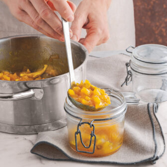 Chutney di mango spezie e lime