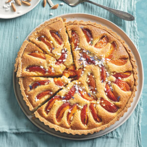 Crostata alle albicocche con crema frangipane