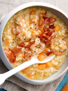 risotto al melone