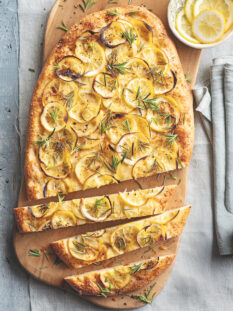 Focaccia al limone