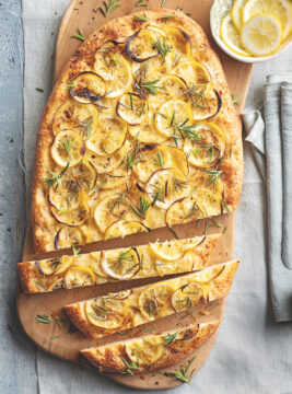 Focaccia al limone