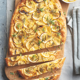 Focaccia al limone