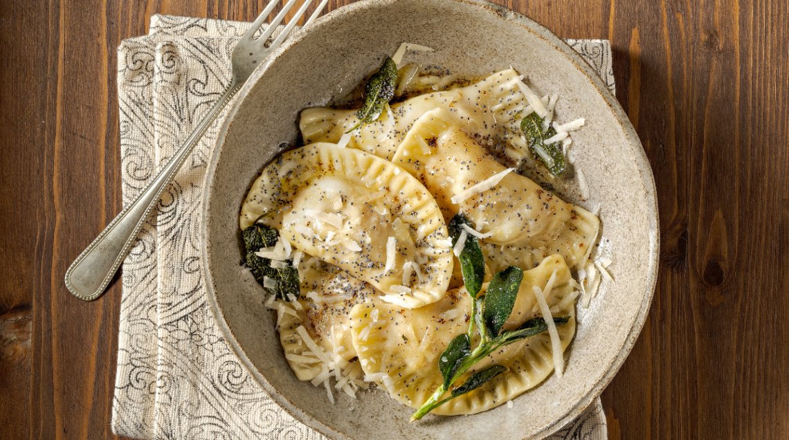 ravioli ladini, cajoncìe da fighes
