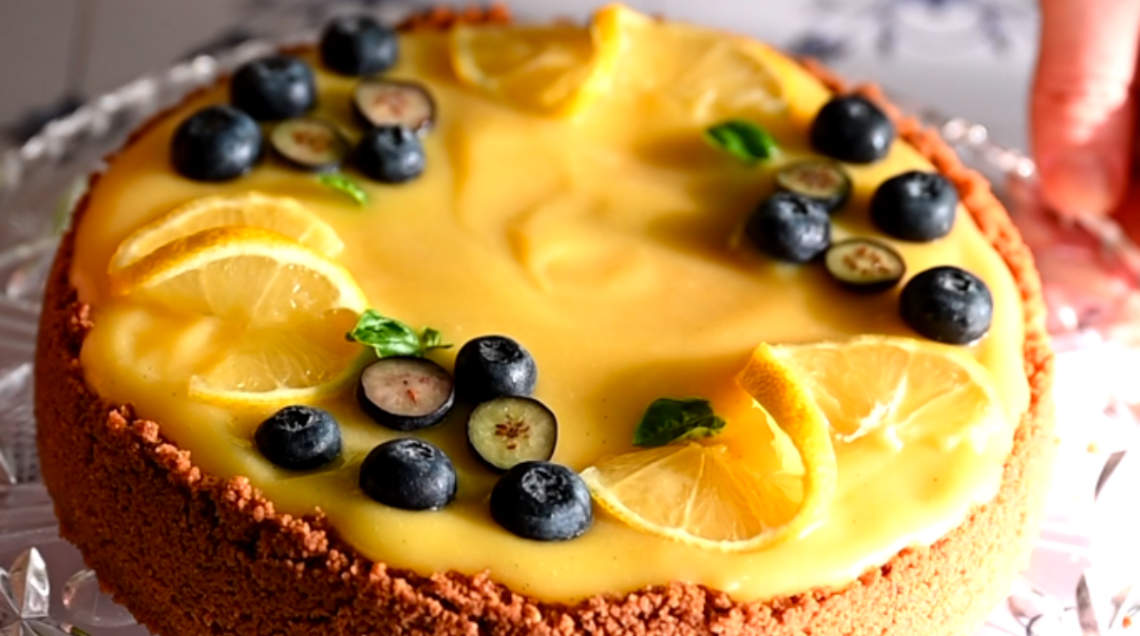 Cheesecake al limone