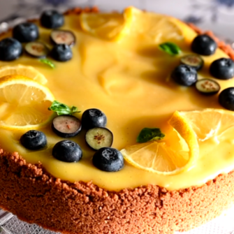 Cheesecake al limone