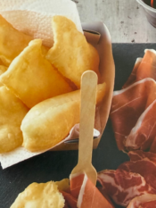 gnocco fritto con salumi