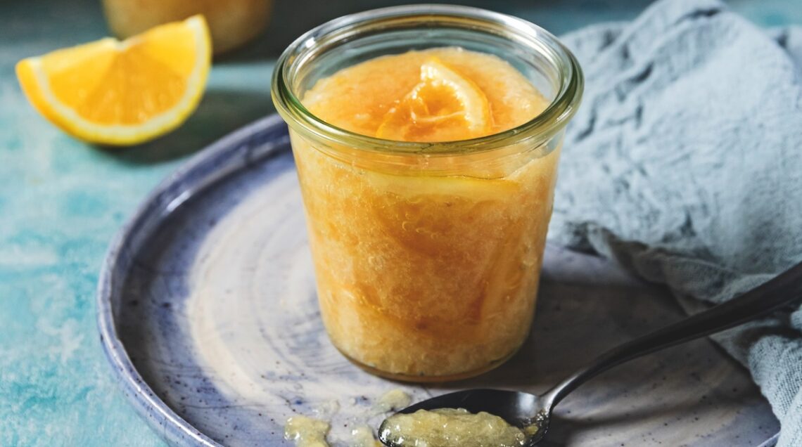 Marmellata di limoni con scorze