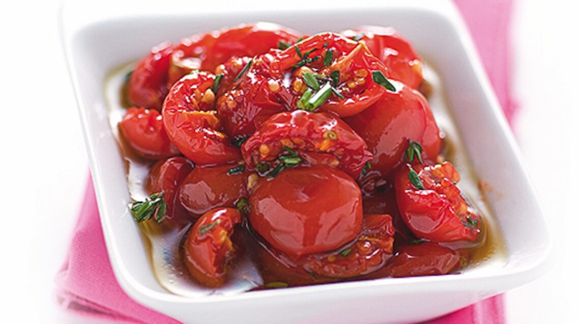 pomodori confit conservati