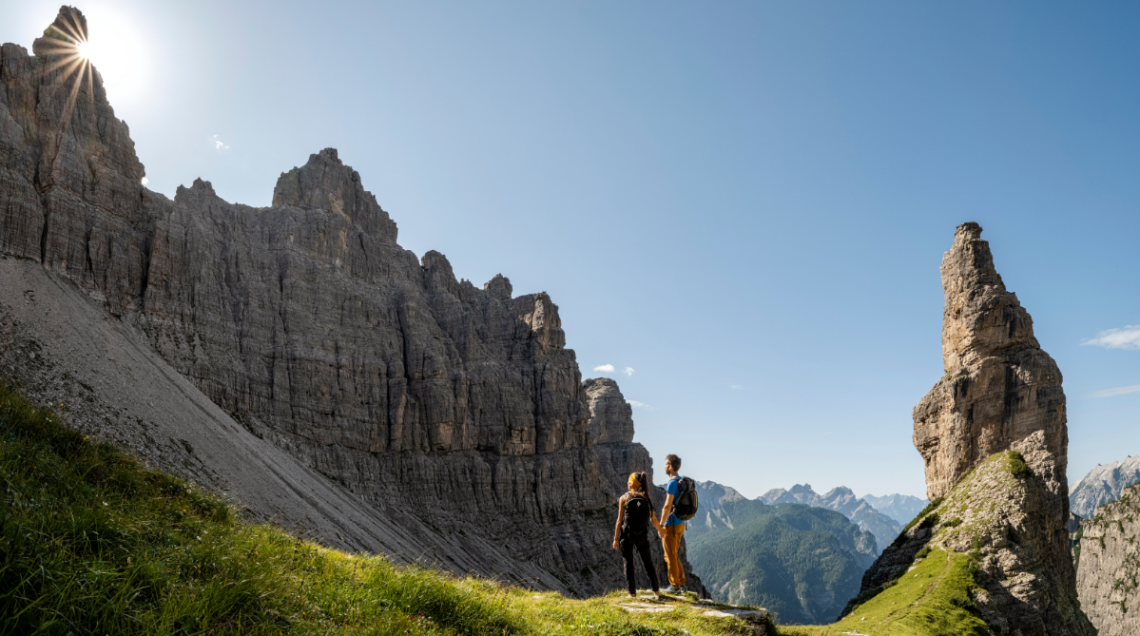 In foto uno scorcio del Parco Naturale delle Dolomiti Friulane