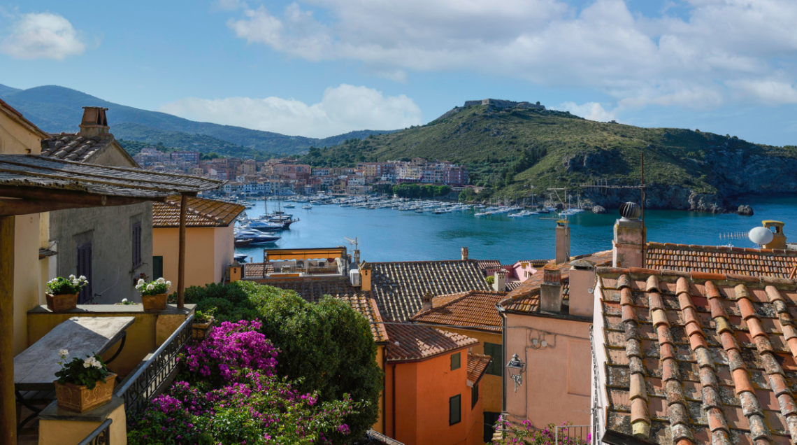 Porto Ercole, vista su Borgo Antico